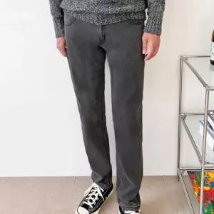 진 일상 블랙 남성 데님 기본 긴 베이직 데일리 남자 빅사이즈 휴양지