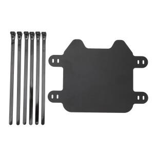 [호환품]바이크 오토바이 전면 번호판 매트 블랙 SUR-RON Light Bee S X new 용 교체 설치가 용이함