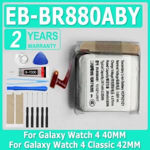삼성 호환 갤럭시 호환 워치4 40MM SM-R860 R860용 EB-BR880ABY 240mAh 배터리 클래식 R880 + 공구