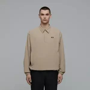 내셔널지오그래픽 NATIONAL GEOGRAPHIC N243USW031 아르켈론 우븐 카라형 티셔츠 SAND BEIGE 601541