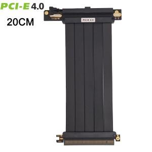 풀스피드 4.0/3.0 PCIE X16 라이저 케이블 그래픽 카드 연장 코드 익스프레스 무손실 차폐 안티잼 GPU AXYB