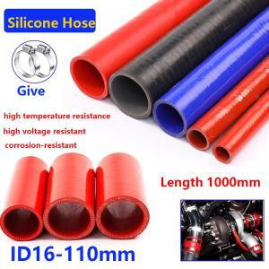 ID 16-110mm 레드 블루 고온 강화 실리콘 냉각 호스 쿨런트 흡입 워터 길이