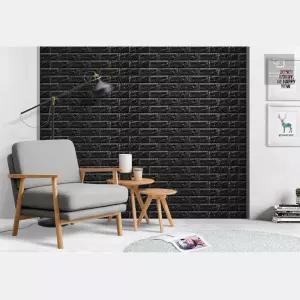 곰팡이 결로방지 접착식 3D 단열벽지2.3m 보온 도톰한 주방 천장 폼블럭 방한