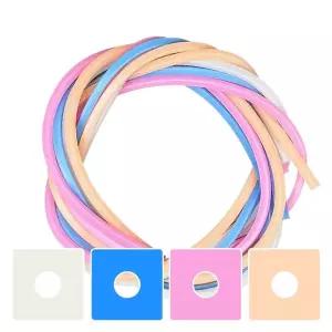 갈치 바늘 실리콘 리얼 컬러 초축광 사각 튜브 1m 내경 1mm 야광 호스 SMNUT