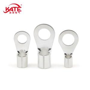 100피스 OT 터미널 블록 O-링 링  케이블 와이어 커넥터 압착 단자 전기 16-13 AWG