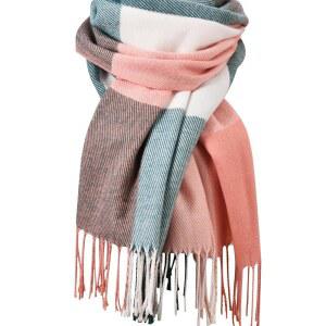 클로스트리 여성 겨울 스카프, 패션 캐시미어 느낌의 여성용 격자무늬 파쉬미나 숄과 랩, 긴 담요 스카프