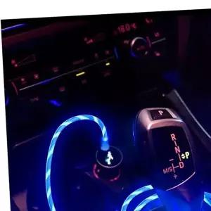 반짝반짝 충전 LED LED발광충전케이블 발광 케이블 C타입 5핀 LED케이블 USB