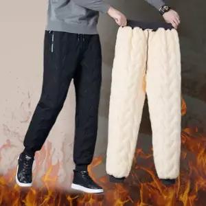 2타입 겨울바지 2컬러 패딩바지 기모 융털바지 겨울운동 융털 남자바지 발열 조거팬츠 융 울트라 기모바지