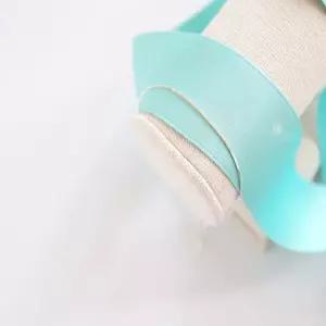 [폭스타일] (실버) 서틀 스네이크 발찌