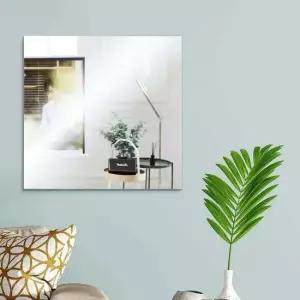 붙이는 벽에 아크릴 안전 거울40x40cm 안전거울 부착식거울 벽걸이거울 벽거울 l