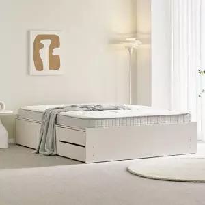 알파침대 제인 무헤드 2단 수납 침대프레임 SS