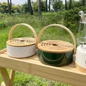 우드 모기향 케이스 캠핑모기향케이스 야외용모기향케이스