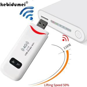 4G LTE USB 모뎀 동글 150Mbps 무선 와이파이 어댑터 모바일 라우터 SIM 카드 네트워크 핫스팟 가정 및 사