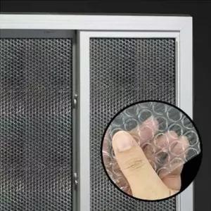 베란다 단열 뽁뽁이 단열재 창문