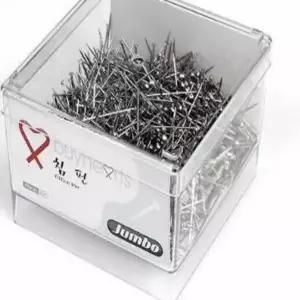 [셀러에이드]침착한 다용도 침핀 28nm 원단 침바늘 소품 정리 핀