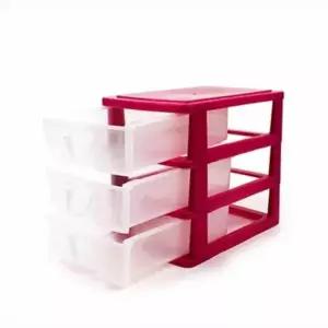 [셀러에이드]다용도 미니 서랍장 책상 수납함 3단 사무용 서랍 정리함