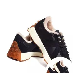 커플슬립온 남녀 공용 겨울철 커플 운동화 따뜻한 보온 방한 신발