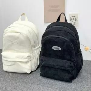 배낭 키링 겨울가방 포함 골덴 백팩 2컬러 코듀로이