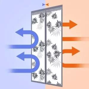 무타공 자석 비닐 방풍문 외풍 차단 방한 온열 커튼 단열 주택 현관_24075084