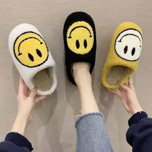 인기상품 스마일 투빅 홈 층간소음방지 무소음 털슬리퍼 슬리퍼 실내화 사무실 털 [WFL023P_260109]