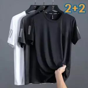 4장 세트 남성 여름 반팔티 드라이핏 쿨 티셔츠 쿨에어