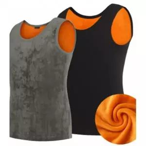 초박형 남자 포근 기모 나시티 1P 겨울 보온 내복 내의