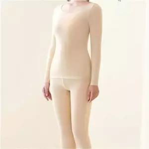 스판내복 슬림핏 상하의 겨울내의 여자 세트 얇은 이너웨어