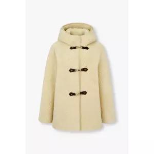 GCUT 울 블렌드 플리스 롱 코트 7214475202