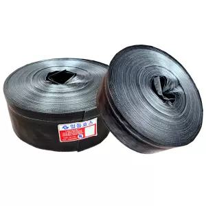 국산 흑천막 호스 내경 125mm(5인치) X 90M 다용도 검정 비닐 물 호수 모래주머니