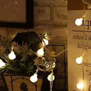 쌍문상회 인테리어소품 크리스마스 트리 앵구 전구 가랜드 80등 알전구