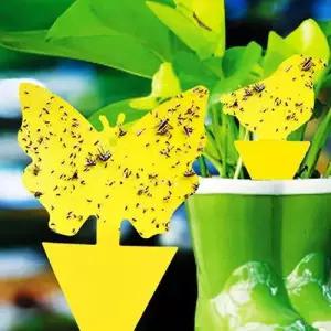 끈끈이 초파리 트랩 꽃모양용 꽂이 파리 나방파리 WED04BD