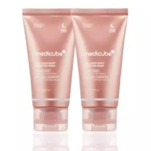 메디큐브 콜라겐 랩핑 마스크 팩 필오프팩 75ml 2개