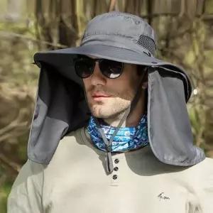 남녀공용 여름 모자 햇빛차단 챙모자 낚시 등산 WEE6F36