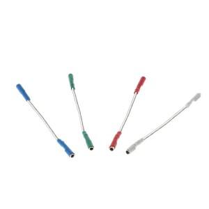 호환 2023 4개 40mm 축음기 리드 와이어 스테레오 카트리지 헤드쉘