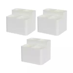 프랑코 연필꽂이 펜슬 홀더 정리함 사무용품 화이트3P