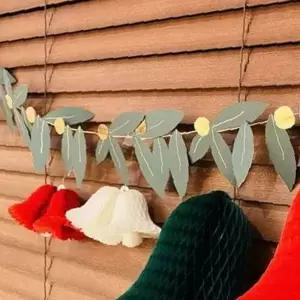 쌍문상회 크리스마스 장식 트리오너먼트 허니콤 벨 산타 눈사람 크리스마스데코볼