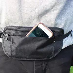 길이조절 버클 슬림 허리힙색 가방 도난방지가방 WEE92D4