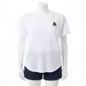 [이자벨마랑]ISABEL MARANT 26SS KOLDIA 리넨 로고 티셔츠 TS0315FA A1N09E WHBY 832555