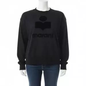 [이자벨마랑]ISABEL MARANT 26SS KLOWIA 리넨 긴팔 티셔츠 TS0005FA A1N09E 01BK 832563