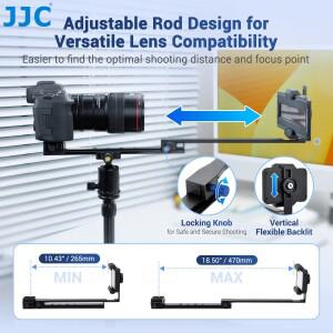 호환 JJC 업그레이드 된 필름 디지타이징 어댑터 세트 35mm 120mm 네거티브 LED 백라이트 Arca 삼각대