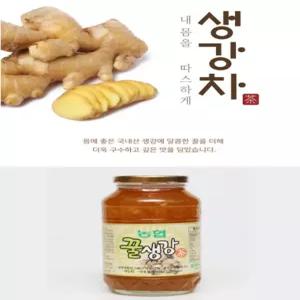 고흥 두원농협 생강청 생강차 1kg x 6병 세트 설날선물 답례품 사은품 판촉물 설 명절 단체선물 봉봉샵