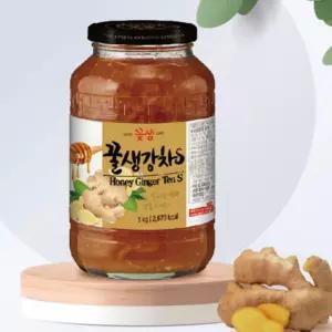 전통차 꽃샘 꿀생강차 1kg 액상차 생강청 설날 선물 답례품 사은품 판촉물 설 명절 단체선물 봉봉샵