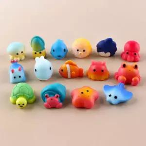 피규어 1세트 바다생물 0 15종 미니 세트 퍼줌 (2개세트) 211E]