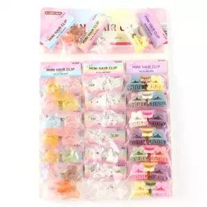58B]쁘띠 집게핀 미니 헤어 (2개세트)