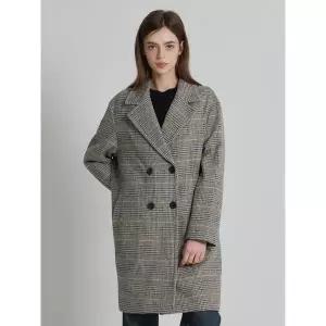 [하프클럽/오조크]울혼방 더블 코트 (택가격 178000원)