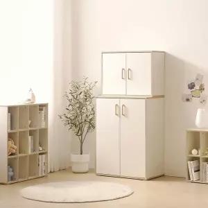 아이방 꾸미기 복합수납 옷장 유해물질 없는 스마트 정리 WB700