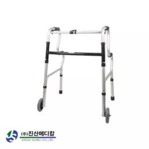 노인 실내용 바퀴 2단 접이식 보행보조기 워커 보행기워커 어른보행기