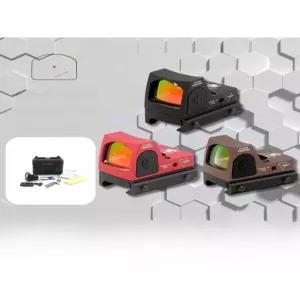 도트 사이트 메탈릭 서바이벌 광학 모래색 스탠다드 표준판 전술