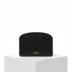 [아페쎄]A.P.C 생산 Demi-Lune Cardholder PXBMR F63270 LZZ 하프문 카드홀더 838709