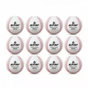 고무 연식 야구공 실내외 훈련용 스포츠볼